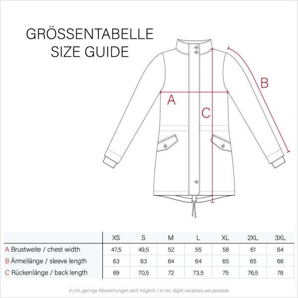 Marikoo Damen Outdoor wasserabweisende Übergangsjacke Super Sparpreis