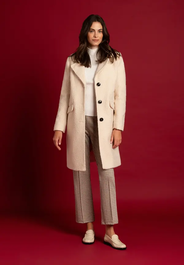 More & More Kurzmantel, Bouclé, Herbst-Kollektion 50% Rabatt mit kostenlosem Versand