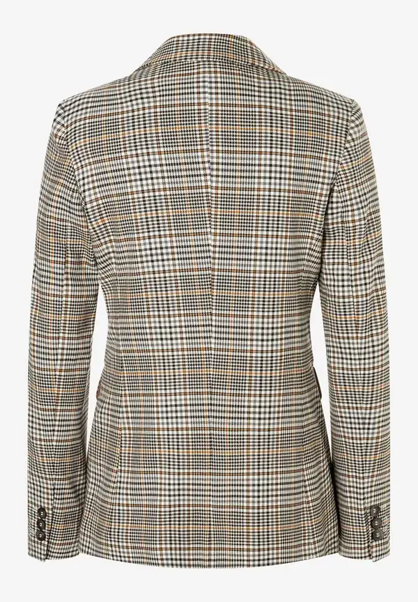 More & More Glencheck-Blazer, kariert, Herbst-Kollektion Clearance-Verkauf