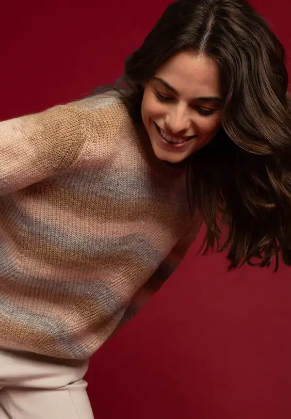More & More Streifenpullover, Herbst-Kollektion Kostenloser Versand international