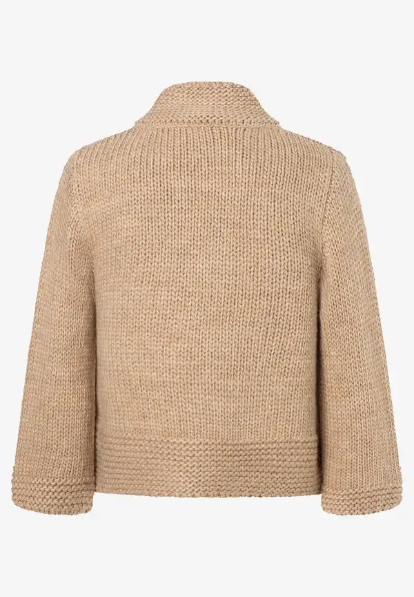 More & More Cardigan, camel, Herbst-Kollektion Fabrikladen