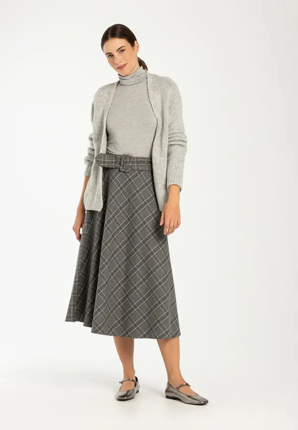 More & More Cardigan, grau melange, Herbst-Kollektion Black Friday Preise
