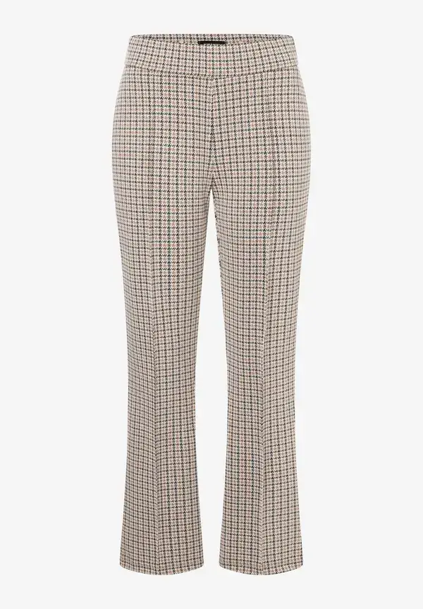 More & More Jerseyhose, Hahnentrittmuster, Herbst-Kollektion Outlet