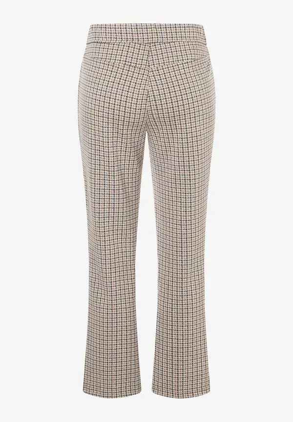 More & More Jerseyhose, Hahnentrittmuster, Herbst-Kollektion Outlet