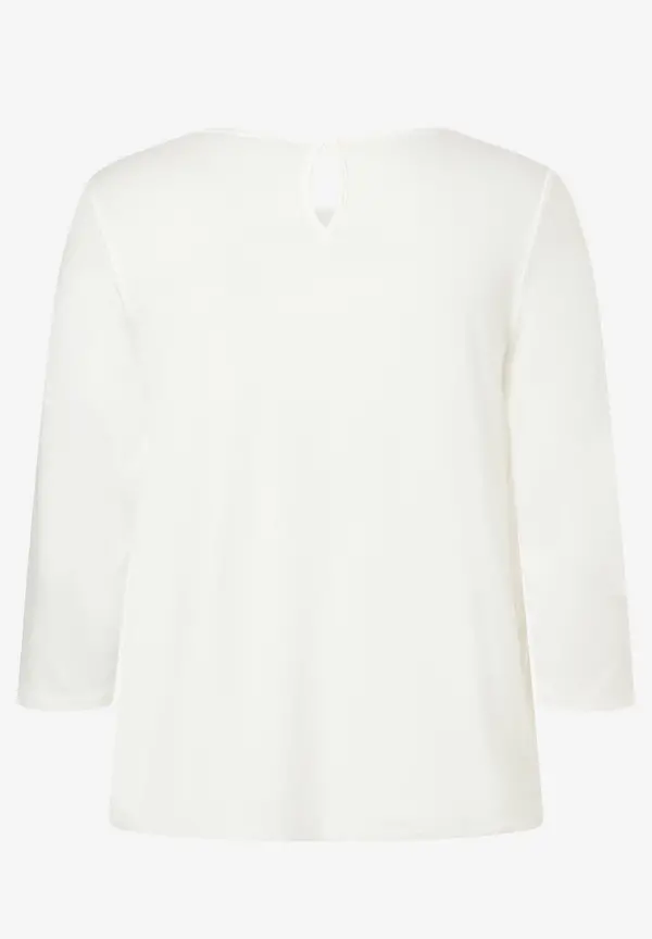 More & More Blusenshirt, ecru, Herbst-Kollektion Fabrikverkauf