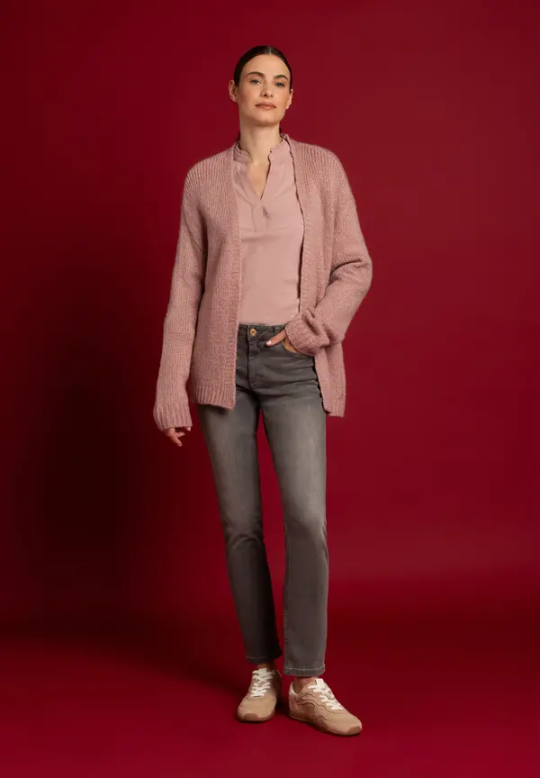 More & More Cardigan, rosa, Herbst-Kollektion Meist gekauft