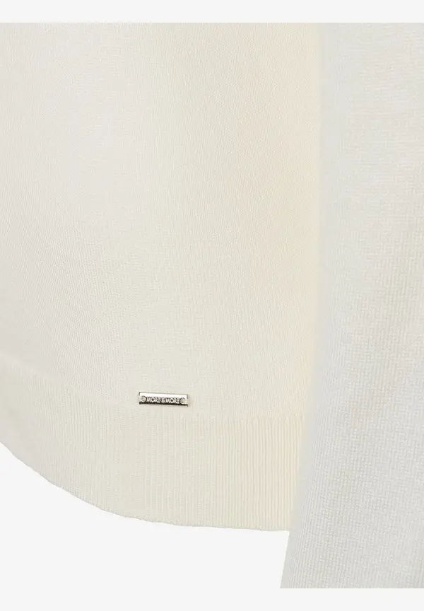 More & More Rollkragenpullover, ecru, Herbst-Kollektion Kostenloser Versand
