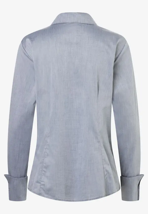 More & More Hemdbluse, grau melange, Herbst-Kollektion Großer Ausverkauf
