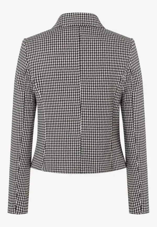 More & More Jerseyjacke, Hahnentritt-Dessin, Herbst-Kollektion Flash Sale
