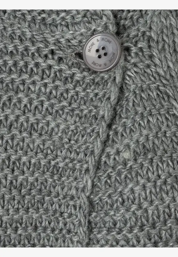 More & More Cardigan, grau, Herbst-Kollektion Exklusivangebot