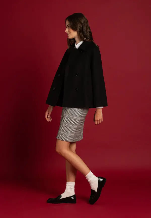 More & More Jacke, A-Shape, schwarz, Herbst-Kollektion Preisnachlass