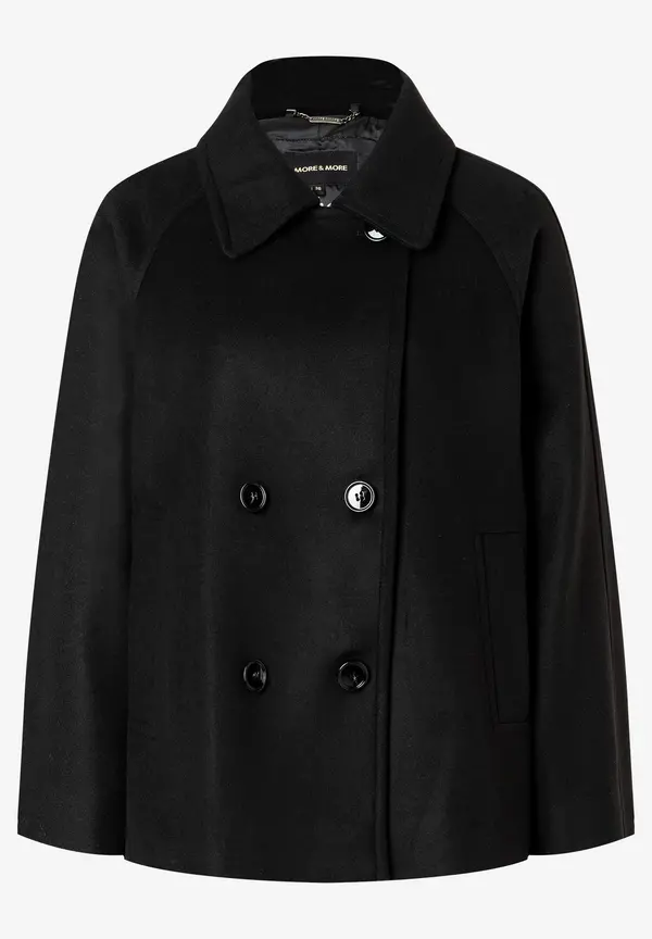 More & More Jacke, A-Shape, schwarz, Herbst-Kollektion Preisnachlass