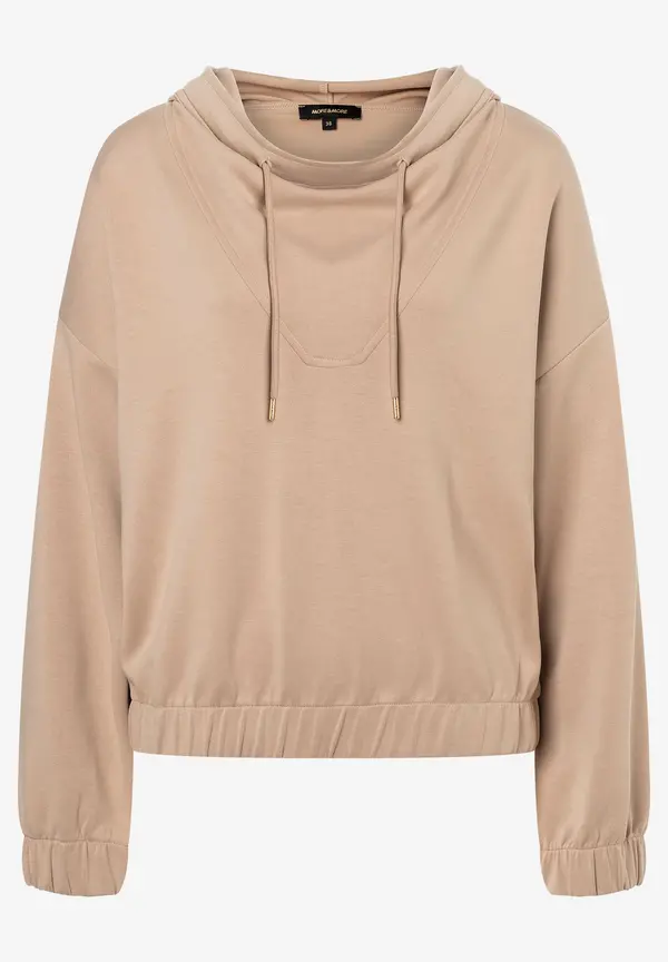 More & More Kapuzensweatshirt, beige macchiato, Herbst-Kollektion Weihnachtsangebot