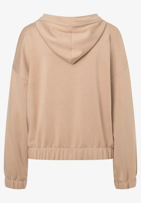 More & More Kapuzensweatshirt, beige macchiato, Herbst-Kollektion Weihnachtsangebot