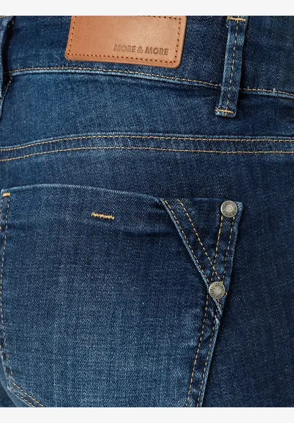 More & More schmale Jeans, HAZEL, denim, Herbst-Kollektion Heißer Verkauf
