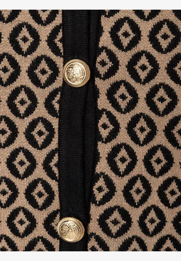 More & More Cardigan mit Jacquardmuster, Herbst-Kollektion Neueste Mode