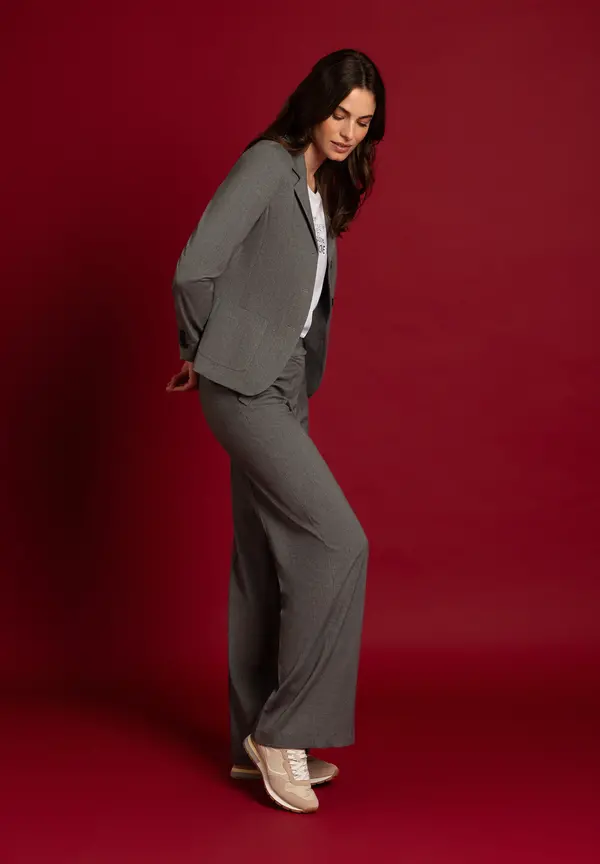 More & More Blazer, grau melange, Herbst-Kollektion Bestseller