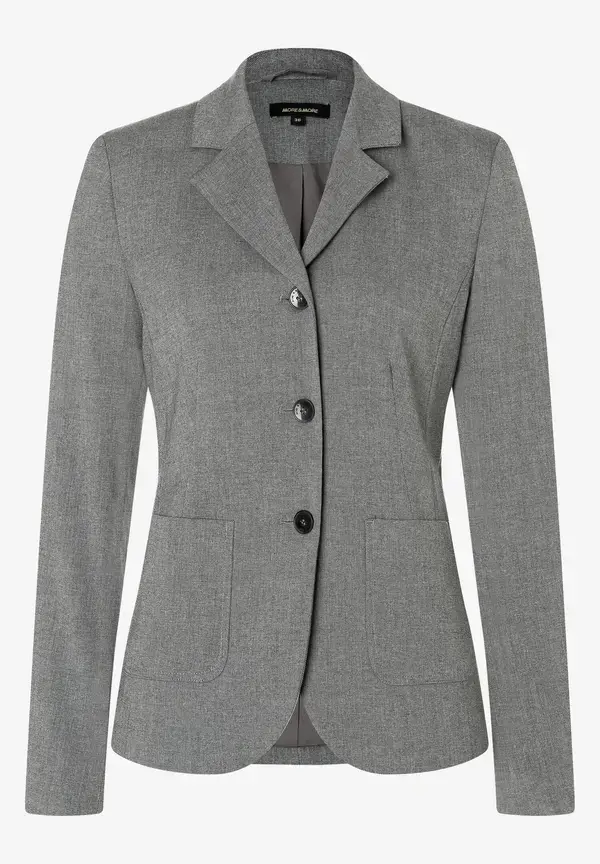More & More Blazer, grau melange, Herbst-Kollektion Bestseller