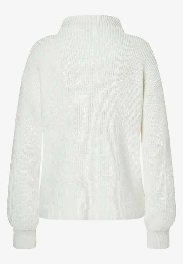 More & More Rippstrick-Pullover, ecru, Herbst-Kollektion Saisonale Angebote