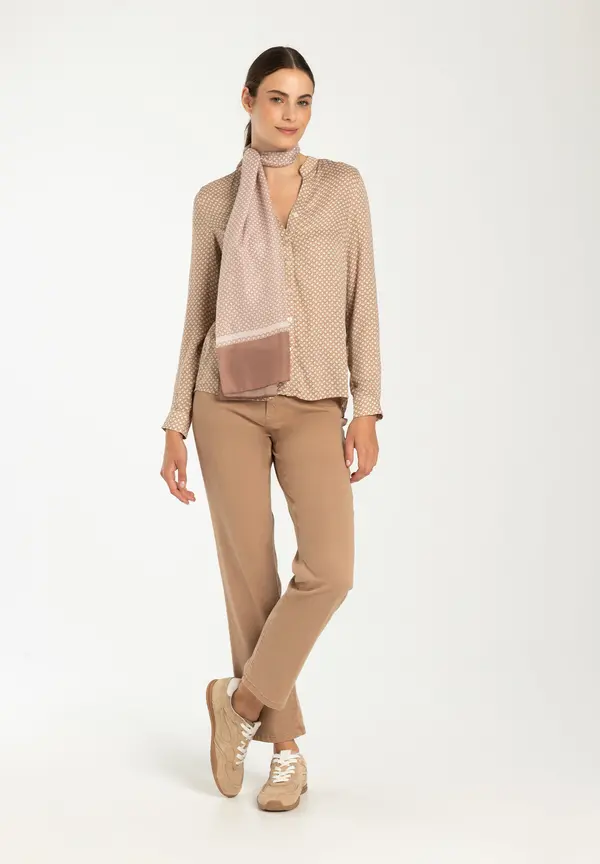 More & More Viskosebluse, Minimal-Print, Herbst-Kollektion Sonderangebote