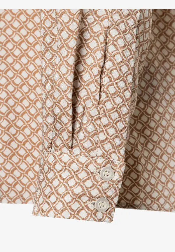 More & More Viskosebluse, Minimal-Print, Herbst-Kollektion Sonderangebote