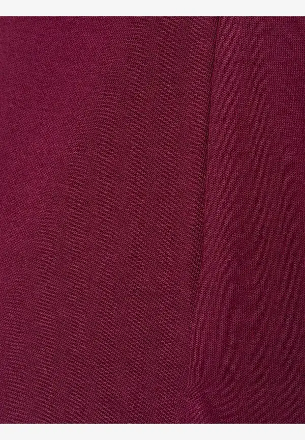 More & More Langarmshirt, bordeaux, Herbst-Kollektion Sonderangebot der Fabrik