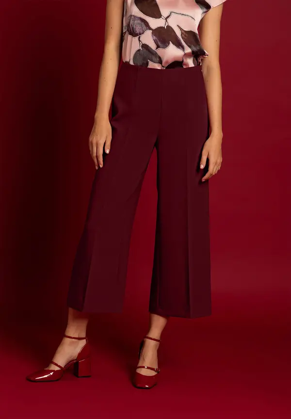 More & More Culotte, bordeaux, Herbst-Kollektion Nur noch ein Tag übrig