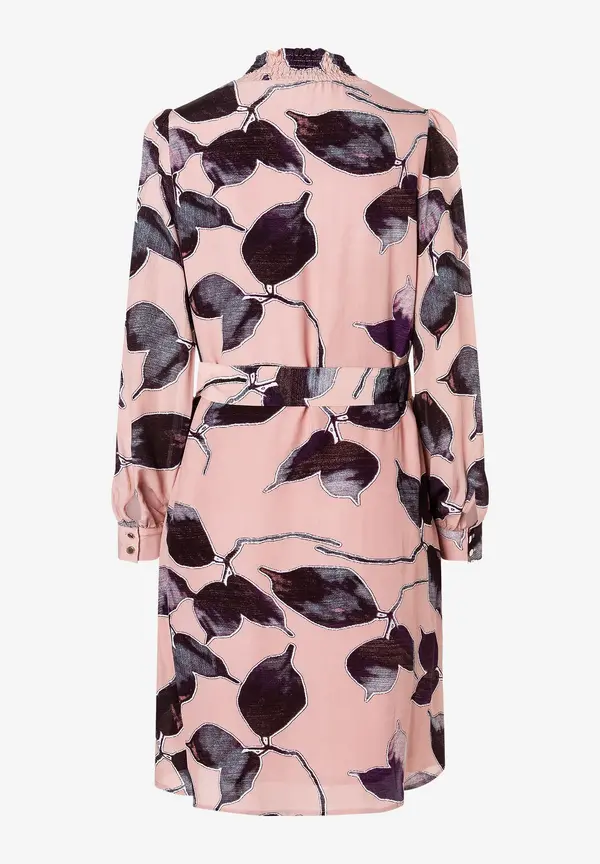 More & More Viskosekleid, Blätterprint, Herbst-Kollektion Fabrikladen
