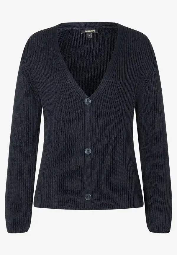 More & More Cardigan, Rippe, marine zollfrei