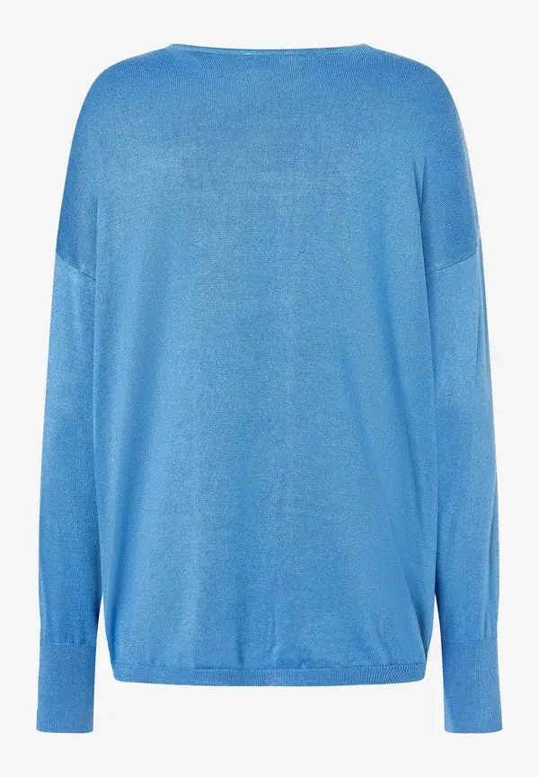 More & More Pullover, soft azur blue, Herbst-Kollektion Günstiger Verkauf