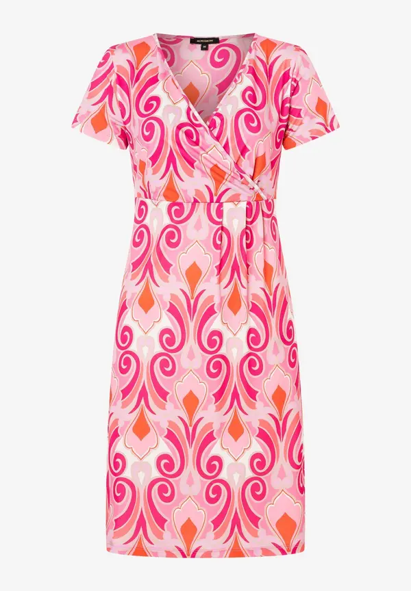 More & More Jerseykleid, Ornament-Print, rosa/rot/pink Meist gekauft