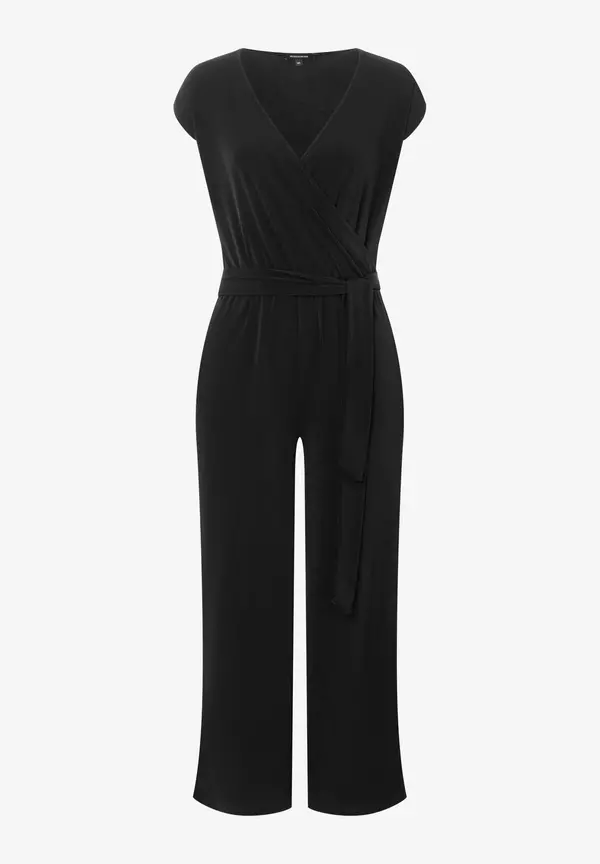 More & More Jersey-Jumpsuit, schwarz, Sommer-Kollektion Versandkostenfrei