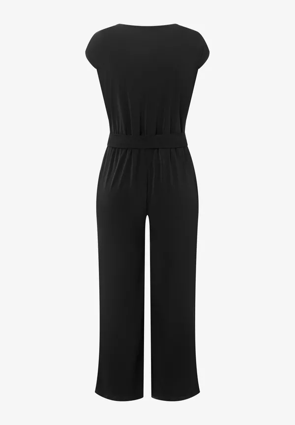 More & More Jersey-Jumpsuit, schwarz, Sommer-Kollektion Versandkostenfrei