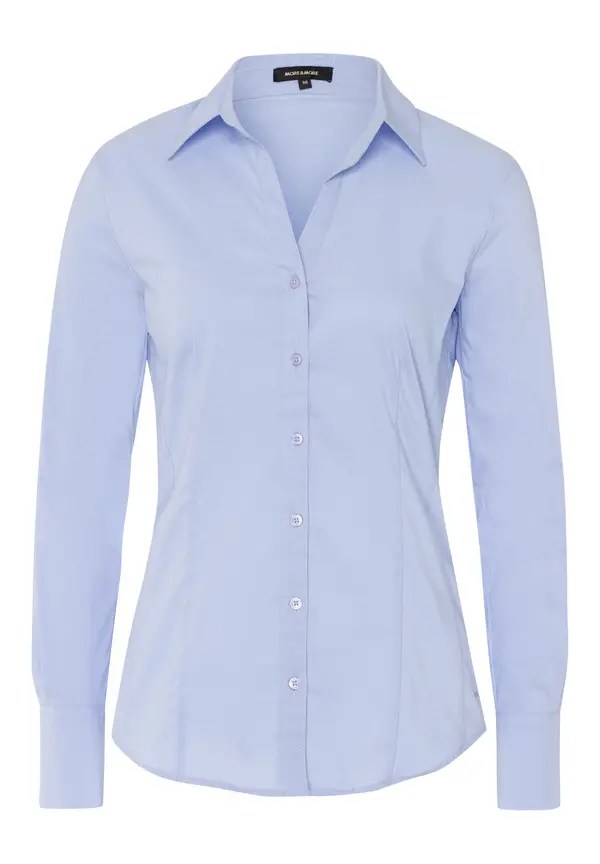 More & More Businessbluse, hellblau Cyber Monday