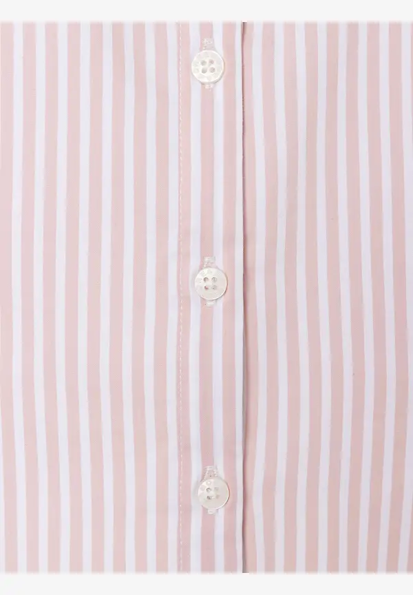 More & More Hemdbluse mit Streifen, rosa/weiß, Frühjahrs-Kollektion Jubiläumsangebot
