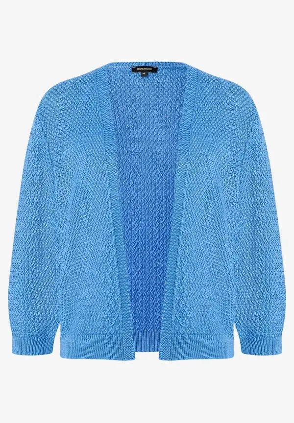 More & More offener Cardigan, blau, Frühjahrs-Kollektion Große Rabatte