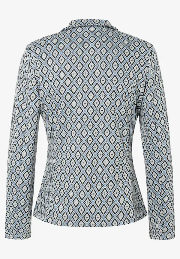 More & More Jerseyblazer mit Jacquardmuster, Frühjahrs-Kollektion Kauf eins, bekomm eins gratis