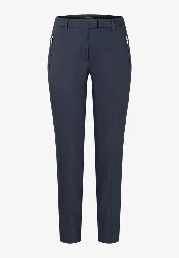 More & More gepflegte Stretchhose, marine VIP-Rabatte