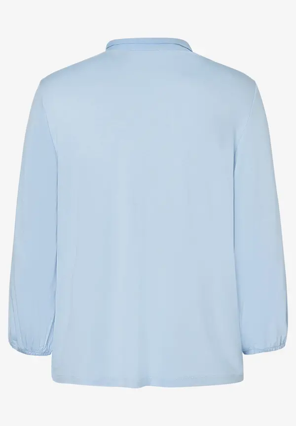 More & More Blusenshirt, 3/4 Arm, hellblau, Frühjahrs-Kollektion Letzte 3 Tage