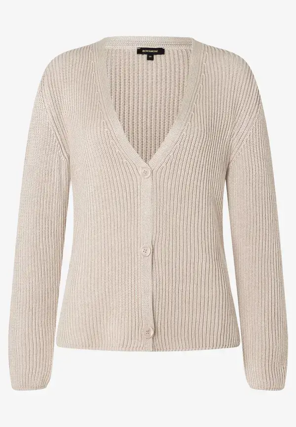 More & More Cardigan, Rippe, sand Bis zu 55% Rabatt