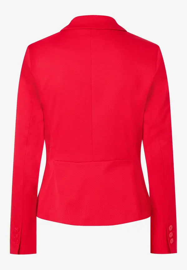 More & More Blazer mit feiner Struktur, rot, Frühjahrs-Kollektion 50% Rabatt mit kostenlosem Versand