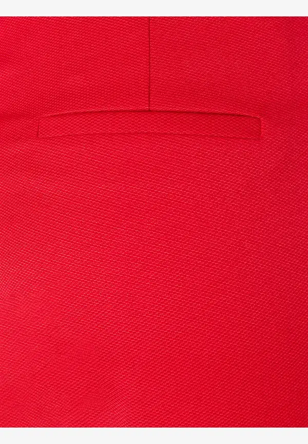 More & More Anzughose mit feiner Struktur, rot, Frühjahrs-Kollektion 50% Rabatt für begrenzte Zeit