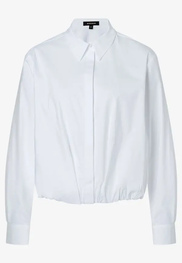 More & More kurze Hemdbluse, weiß, Frühjahrs-Kollektion Angebote
