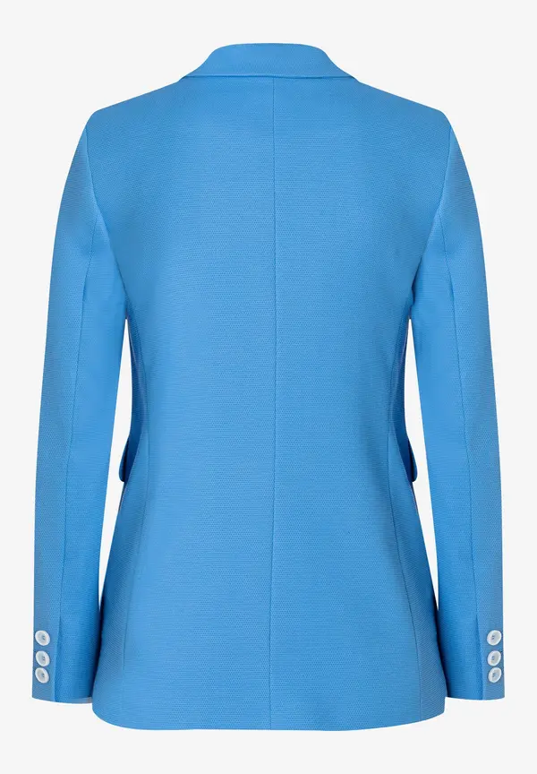 More & More strukturierter Blazer, blue breeze, Frühjahrs-Kollektion im Angebot