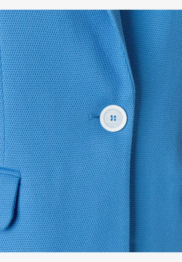 More & More strukturierter Blazer, blue breeze, Frühjahrs-Kollektion im Angebot
