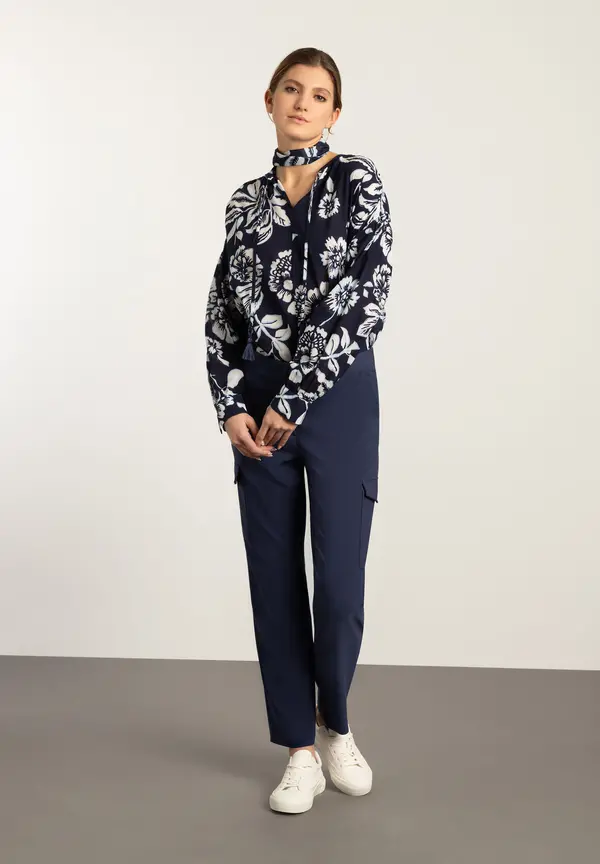 More & More Cargohose, estate blue, Frühjahrs-Kollektion Online Shopping