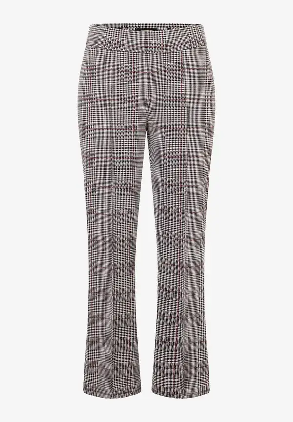 More & More Jerseyhose, Glencheckmuster, Herbst-Kollektion Jubiläumsangebot