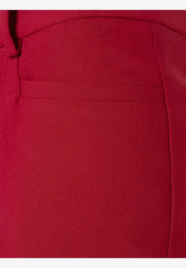 More & More Hose, Hedy, rot, Herbst-Kollektion Top Angebot