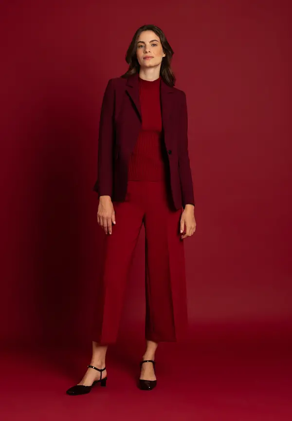 More & More Blazer, bordeaux, Herbst-Kollektion Zeitlich begrenztes Angebot