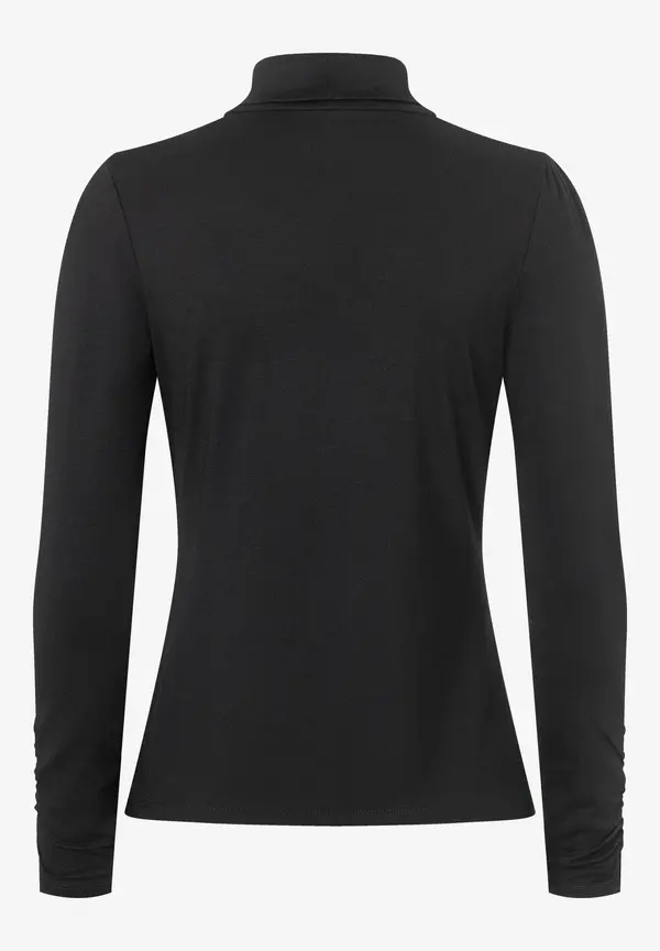 More & More Rollkragenshirt, schwarz, Herbst-Kollektion Räumungsverkauf